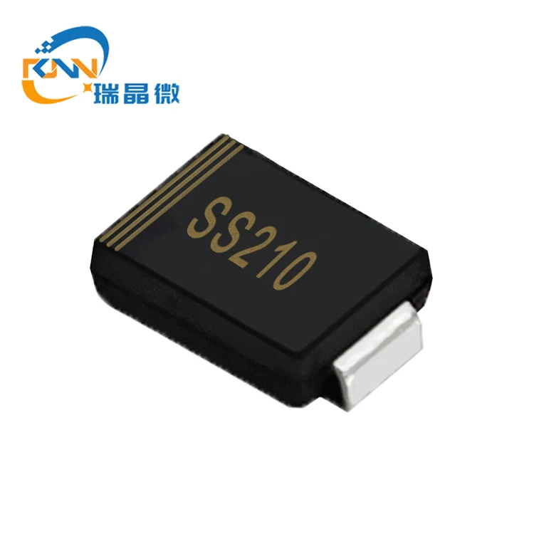 Выпрямитель Шоттки SS210 DO214AC 32 35 40 мил SMD диод 100 в 2 а диоды SS24 SS26 SS110 для поверхностного