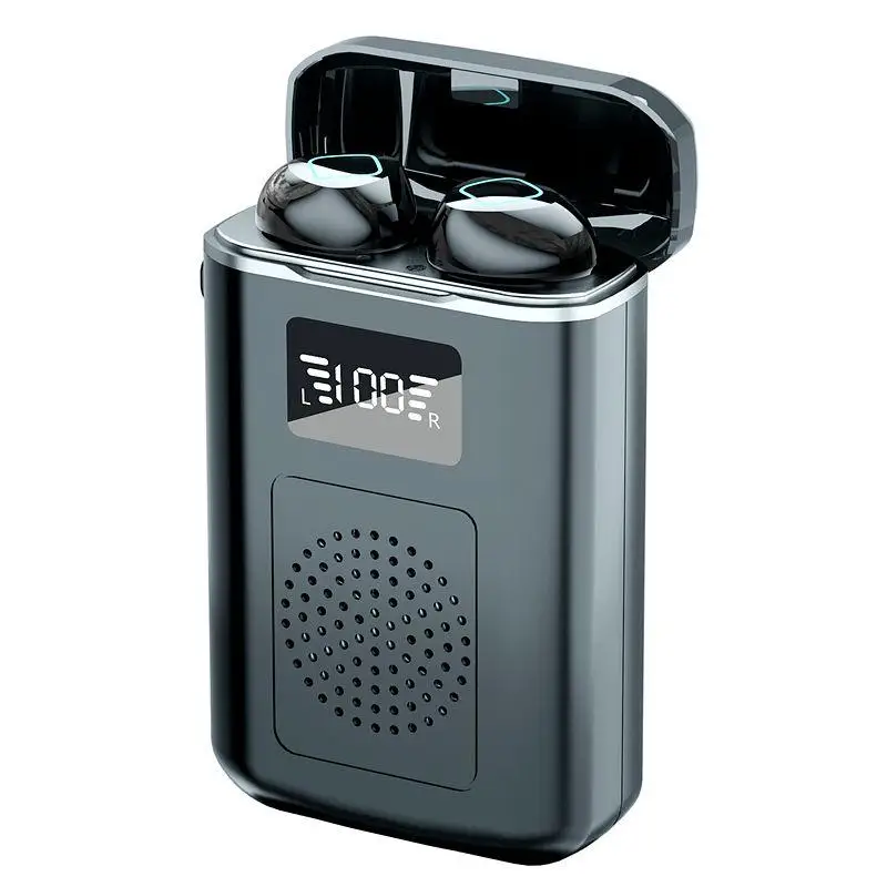 2021 M6 Tws Earbud Speaker Flashlight 4000mah Powerbank  Earphone Ipx7 Bass Stereo Wireless Ear Piece Earphone