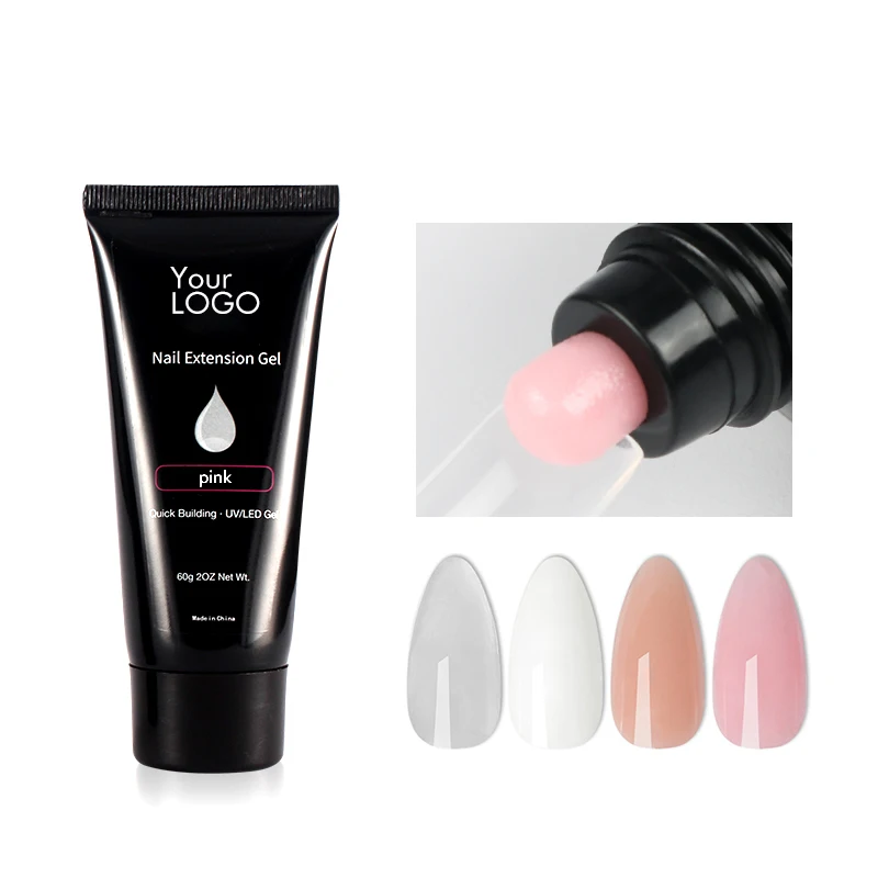 Private label 15g/30g/60g 2020 poly gel soak off poly gel UV nail gel polish