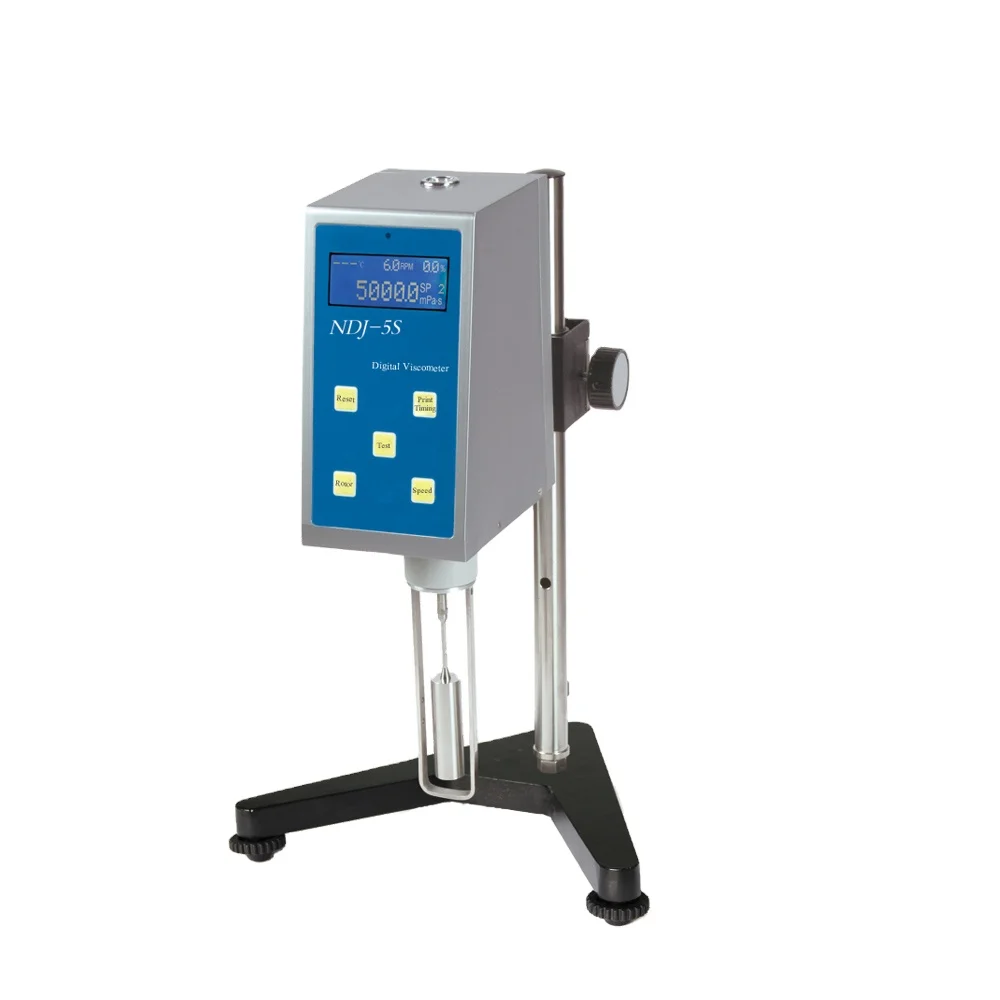 China NDJ-5S 20 - 100000 mPas Brookfield Rotational Viscometer