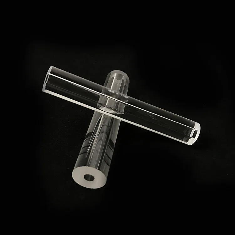 Customized Diameter Quartz Sight Glass Tube Wholesale Quartz Glass Pipes