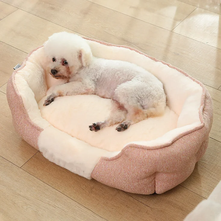 New winter soft high quality warm dogs cushion dog house plush pet sofa bed dog bed