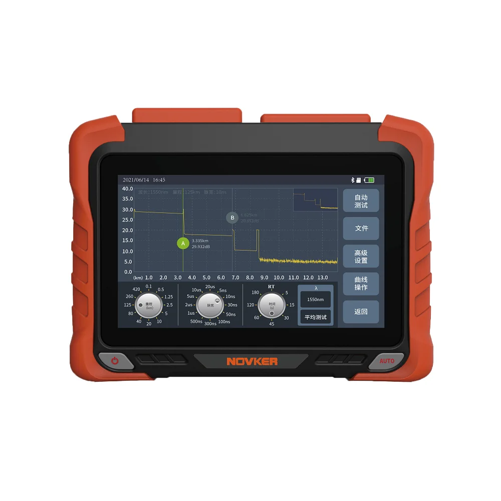 Fiber tester OTDR 1310 1550 1625 nm test for splitters NK6200 exfo otdr gpon 1625 Pon