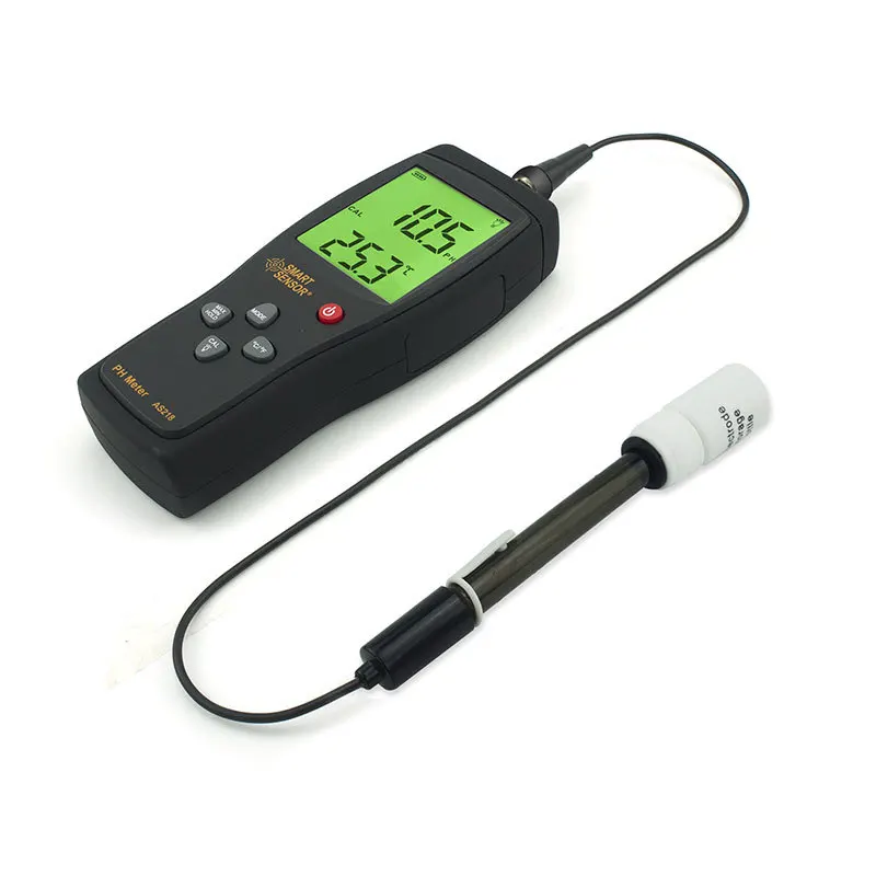 SMART SENSOR AS218 water quality pH tester fish tank aquarium pH value split-type thermometer Digital pH meter
