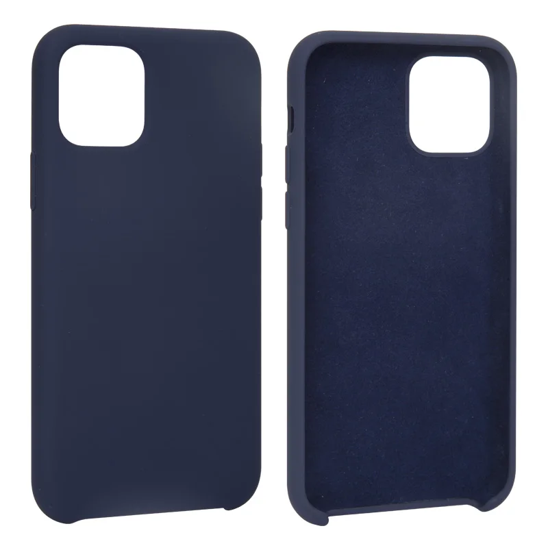 
SOSLPAI hot selling brand phone case for iphone 11 pro liquid silicone fabric mobile phone cover 