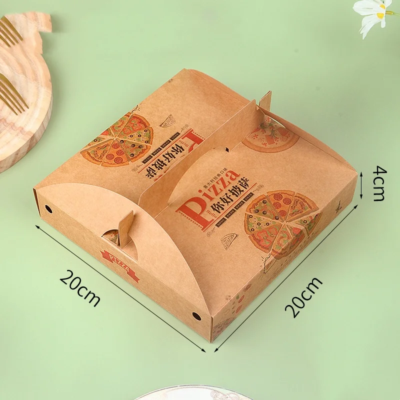 Customized portable pizza box