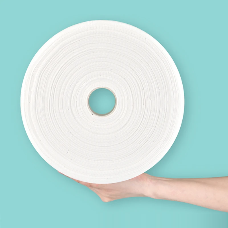 Disposable 100% cotton spunlace non-woven fabric soft disposable face towel multi-purpose hotel disposable beauty salon towel