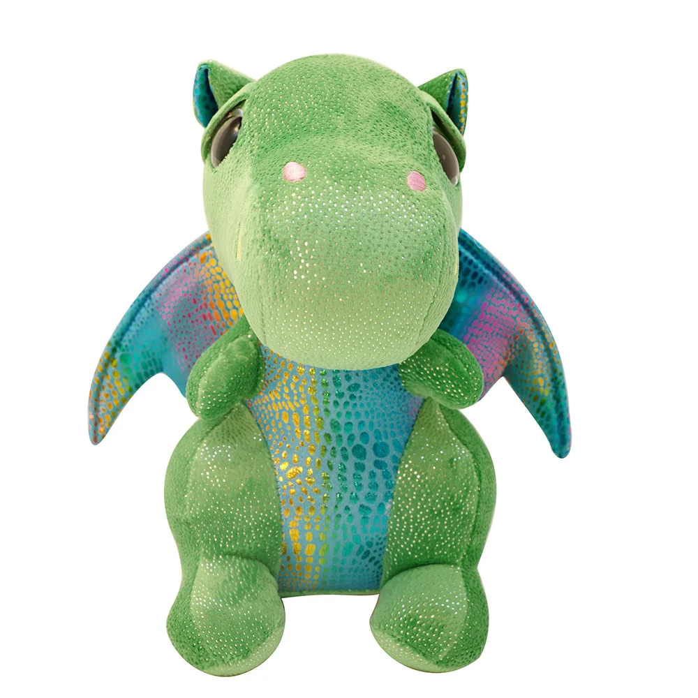 Wholesale Soft Dinosaur Stegosaurus Triceratops Long Neck Dinosaur Doll Handsome Dinosaur Toy with Patterned