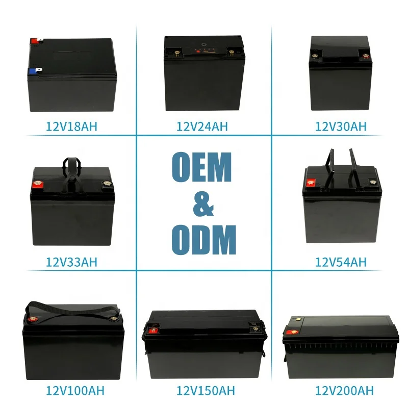 BMS Lithium ion 12V 12.8V 60Ah LifePO4 Energy Storage Battery Pack OEM ODM for UPS Scooter Solar Power System