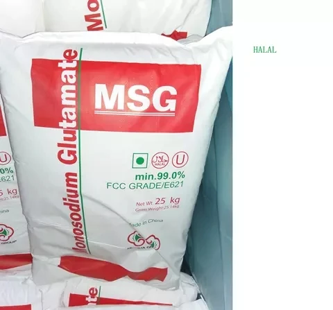 Msg Chinese Seasoning Salt Monosodium Glutamate Used for Food Additive