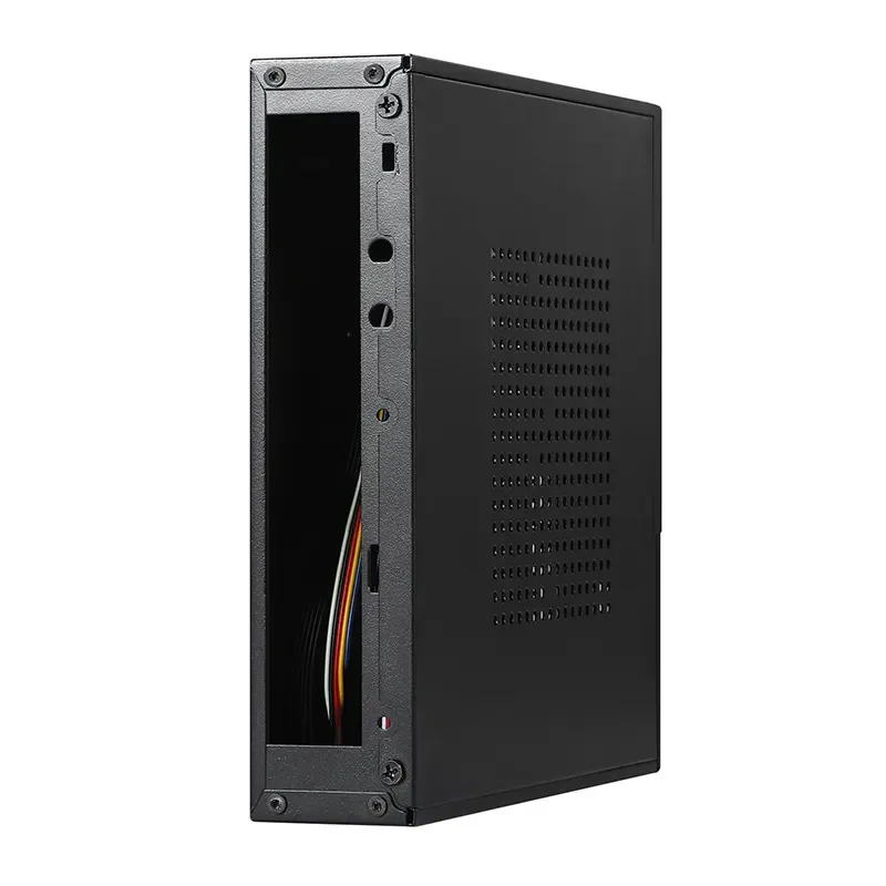 OEM High Tower Micro PC Gaming Case THIN ITX Computer Tower with USB 2.0 HD Audio and 2 WiFi for Computer Cases & Towers