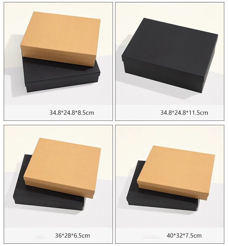 Wholesale YZX-t01 Custom Printing Paper Gift Box  Cardboard Lid And Base Boxes For Gift Frame Candle Card