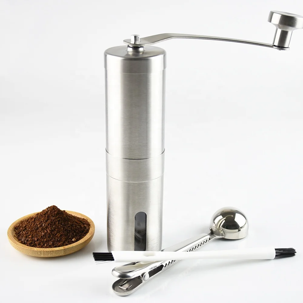 Portable manual coffee grinder Conical Burr Hand Coffee Bean Grinder