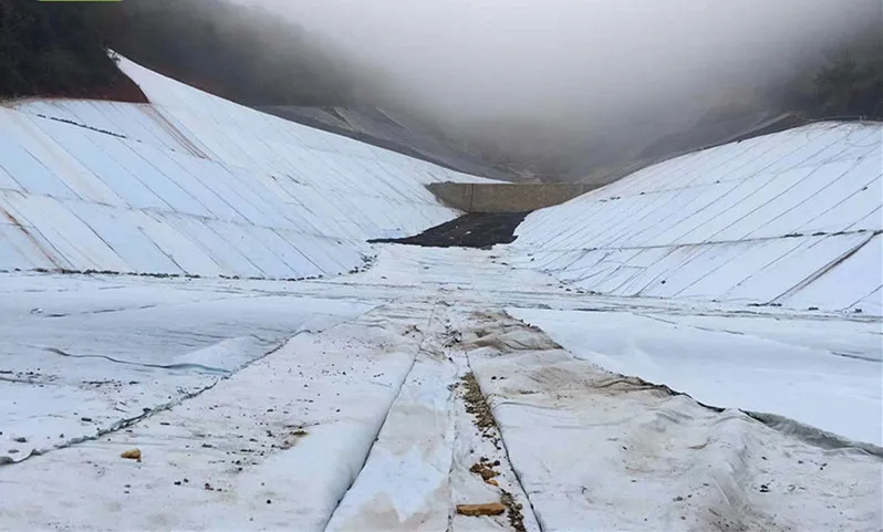 Non-Woven Geotextiles polypropylene/polyester Geotextile Type needle punched geotextile