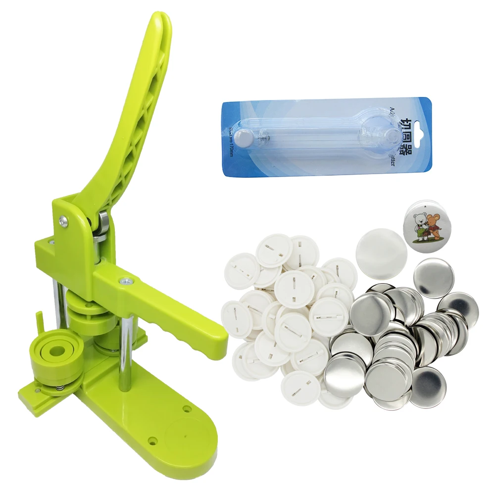 Promotional Hot Sale Easy Badge Custom Machine ABS Plastic and Metal Badges Customizable Small Badge Machine
