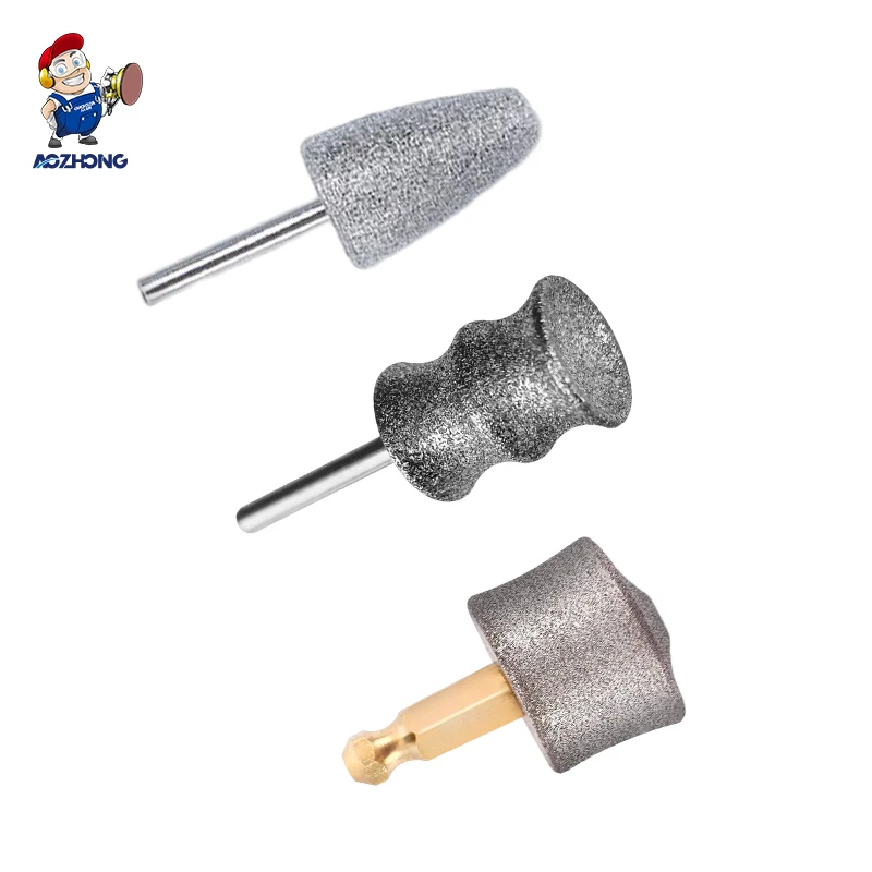 Diamond Dog Nail Grinder for Rotary Tool-1/8' Dremel Dog Nail Grinder Bit dog grinding head for Animals Nail Care