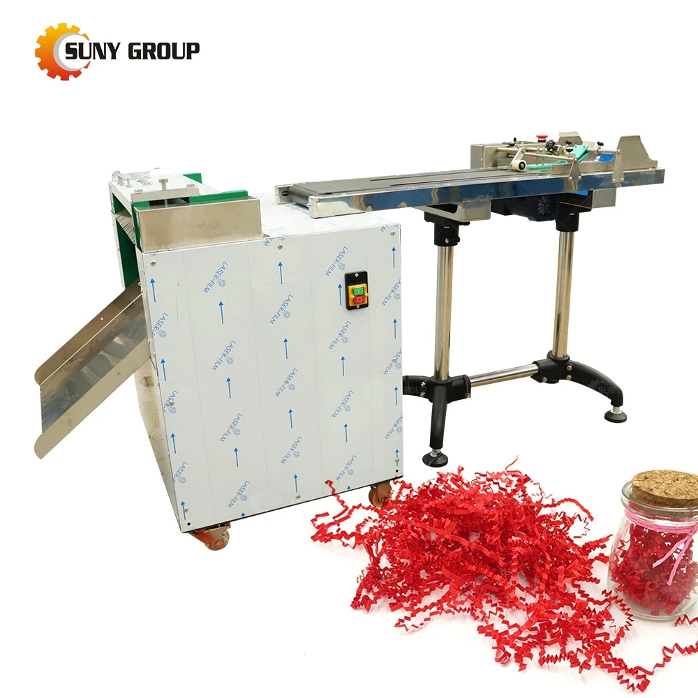 Office Available Crinkle Cut Paper Shred Machine Cardboard Shredder Machine