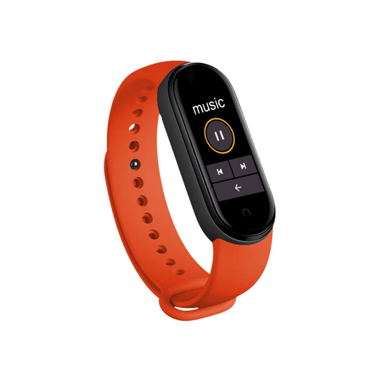  2021 M6 Newest Smart Watches Factory Bracelet Fitness Tracker Heart Rate Blood Pressure Top Sell Wristwatch Sport