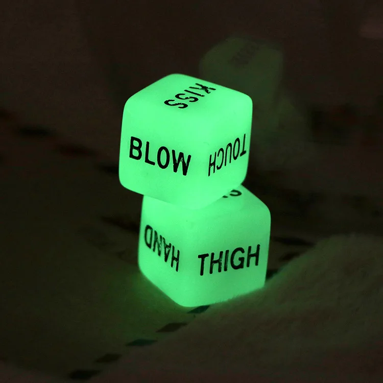 
Sex Dice Glow Funny Adult Toys Couple Lovers Games Sex Party Toy Gambling Erotic Dice Toy Couple 