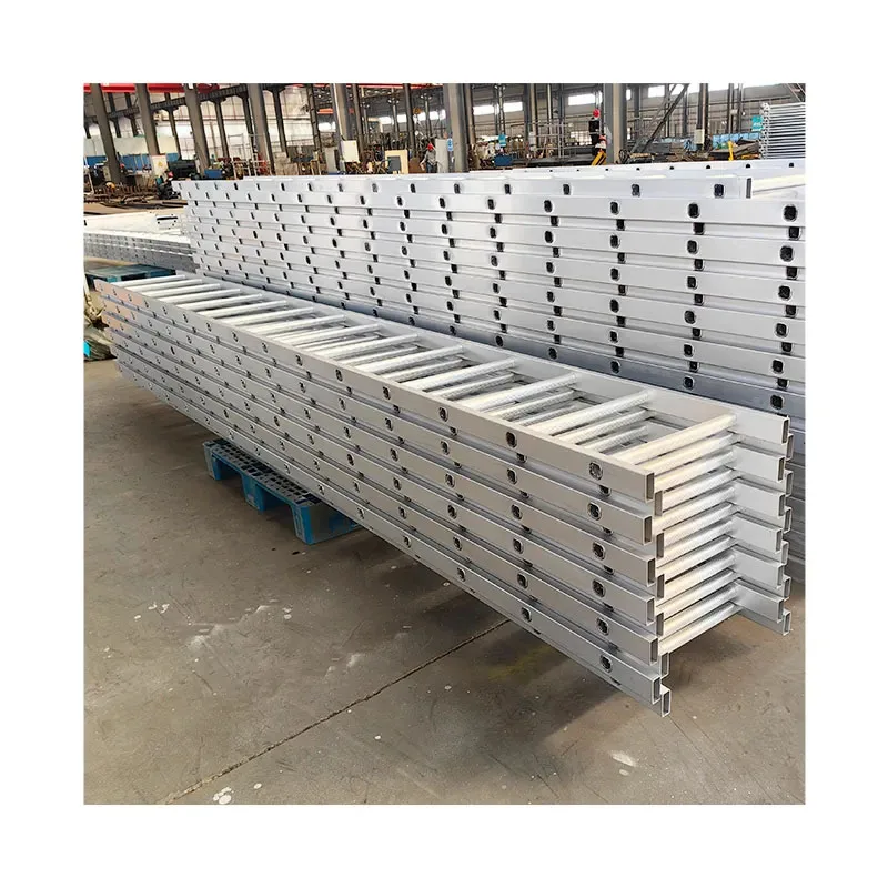 High Quality  20 Meter  Maintenance Ladder Vertical  7 Step Step  Aluminum Ladder