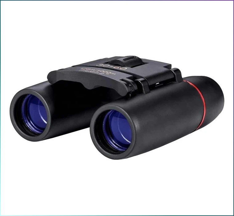 Mini Binoculars Thermal Monocular Foldable Zoom Telescope High-Power Scope Camping Hiking Outdoor Travel Night Vision Goggles
