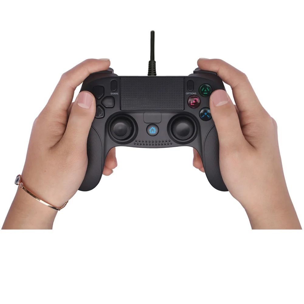 For P4 Wireless Controller Dual Vibration Six Axis Gamepad