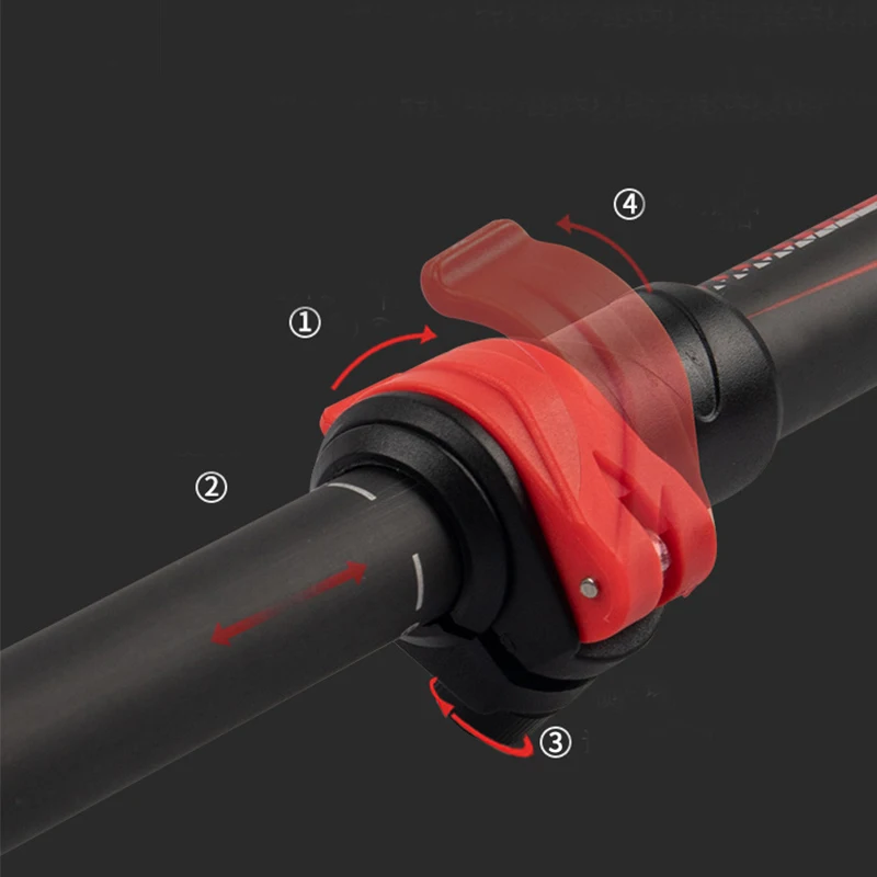 Entai hiking walking multifunctional trekking pole ultralight backpacking tent anti-skid outdoor walking stick outdoor wood