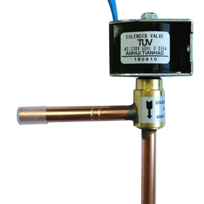 
low price low voltage thermostatic control refrigeration solenoid valve 