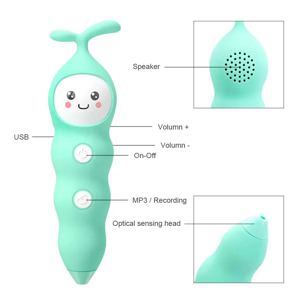 Kids audio Reader Reading Book custom english sound book set kid english sound book set bar