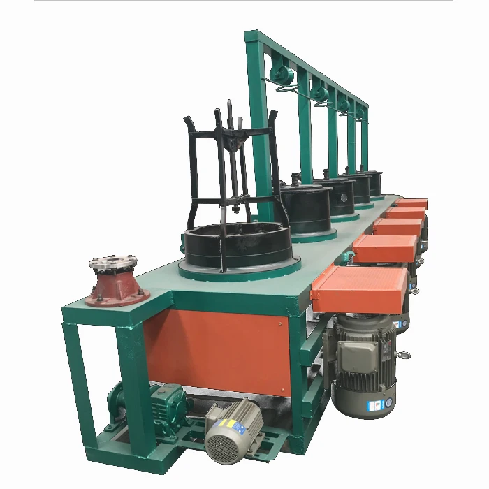Automatic pully type wire drawing machine
