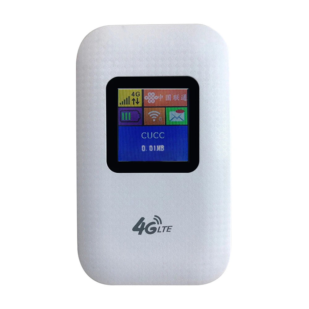 HCX H780 LCD screen display  4G Router Wireless 4g Wifi Modem MIFIs 150Mbps FDD TDD LTE 3G UMTS