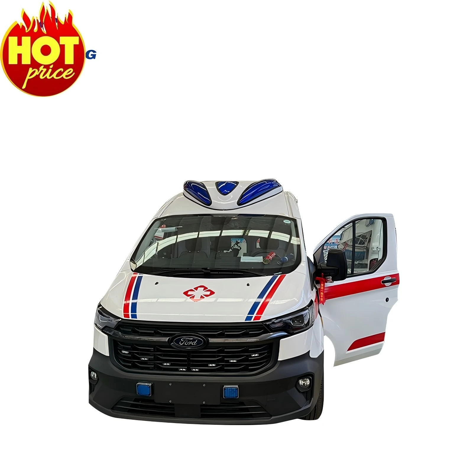 New High Quality and Hot Sale Ward-Type ford Ambulance Car for Sale