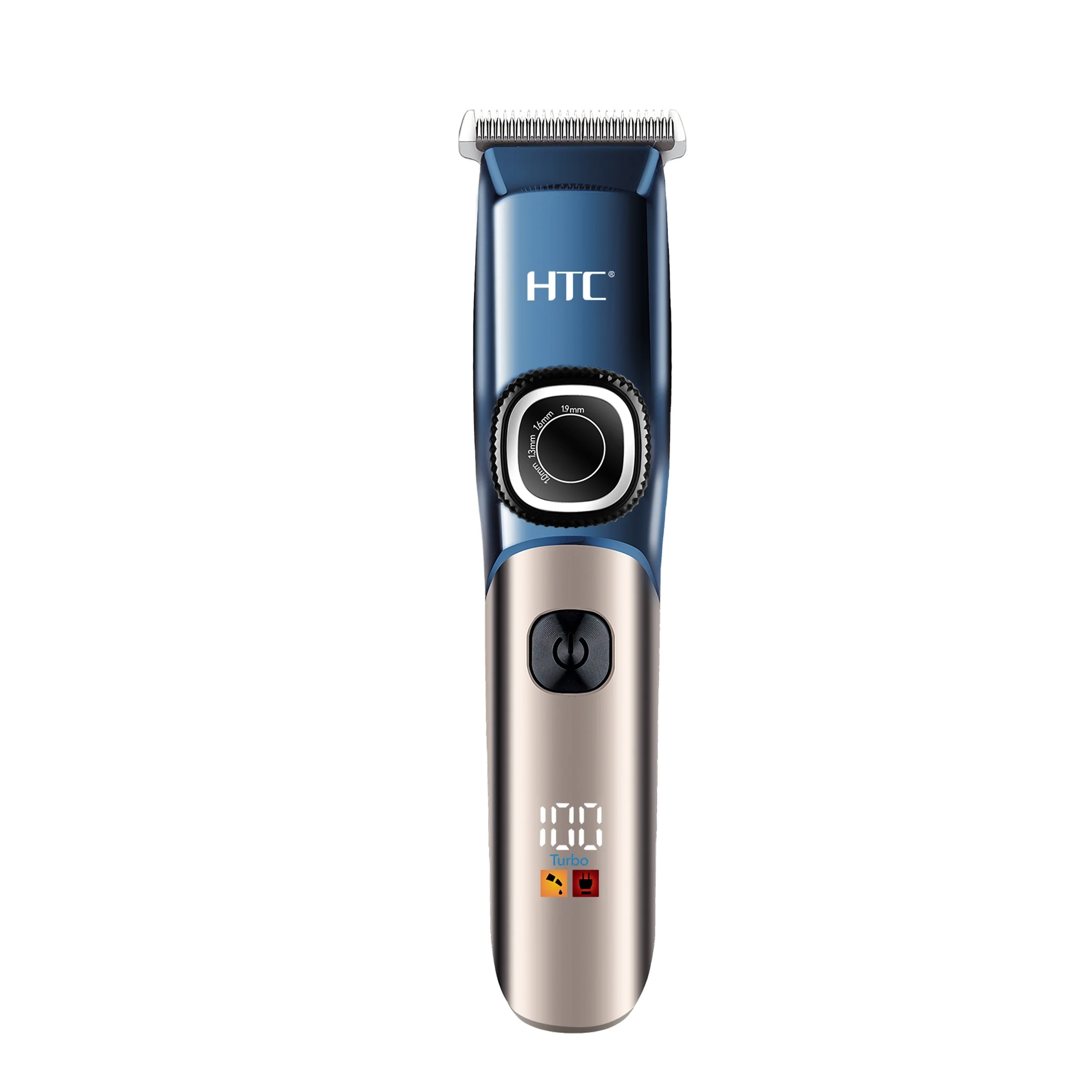 HTC AT-766 strong power professional barber hair clipper powder metallurgy ceramic blade hair cutting salon