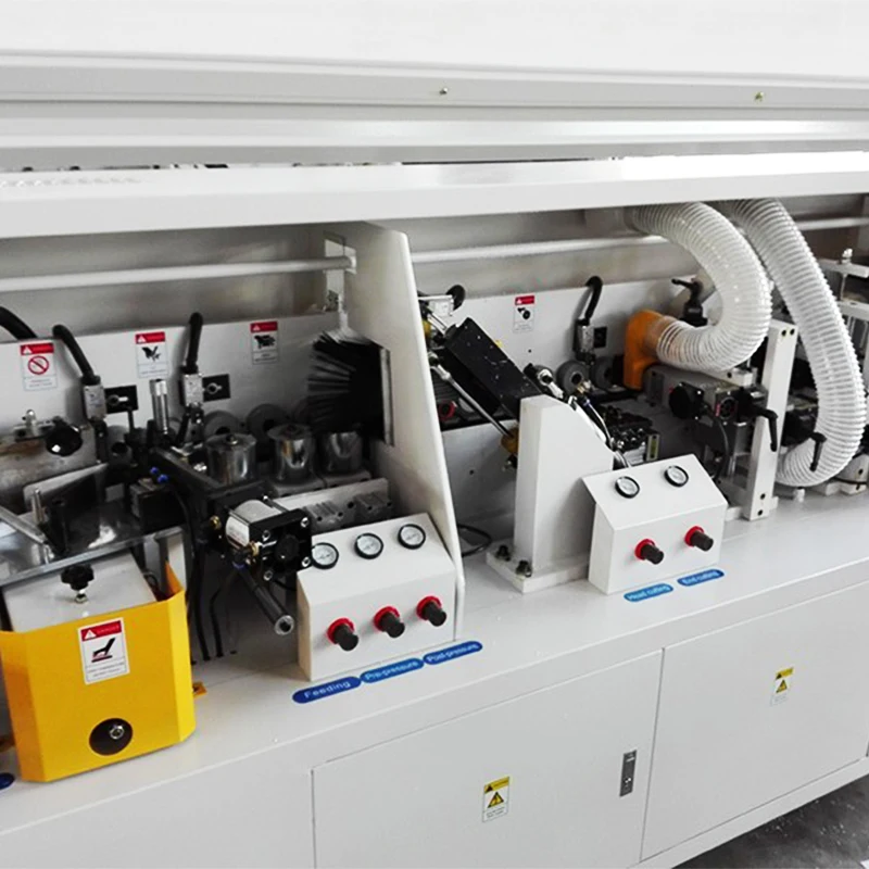 ZICAR High Efficiency Pvc Edgebander Woodworking Machinery Particle Board Edge Banding Machine