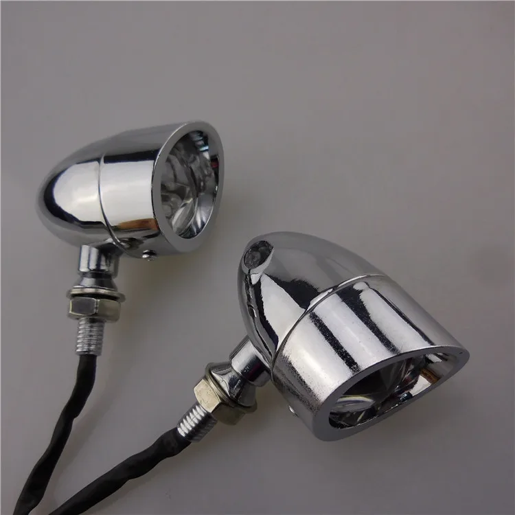 Motorcycle LED Turn Signal Lights Blinker Front Rear Lights for Motorbike eBike Dirt Street Bike