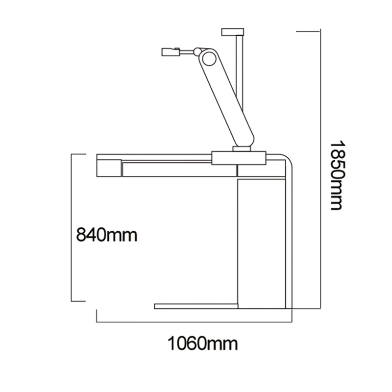 Aist Pk-100b High-End Ophthalmic Optical Equipment Comprehensive Optometry Combination Table and Chair Unit