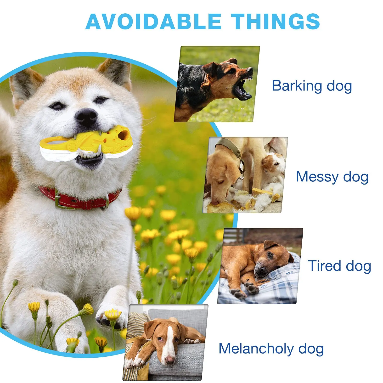 Eco Friendly Materials Slippers Shape Super Indestructible Bite Resistant Food Grade Natural Rubber Pet Dog Chew Toys