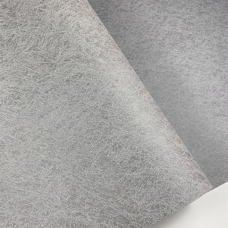 Plain color simple silk texture wallpaper thickened high-end feeling living room bedroom study background fashionable wallpaper