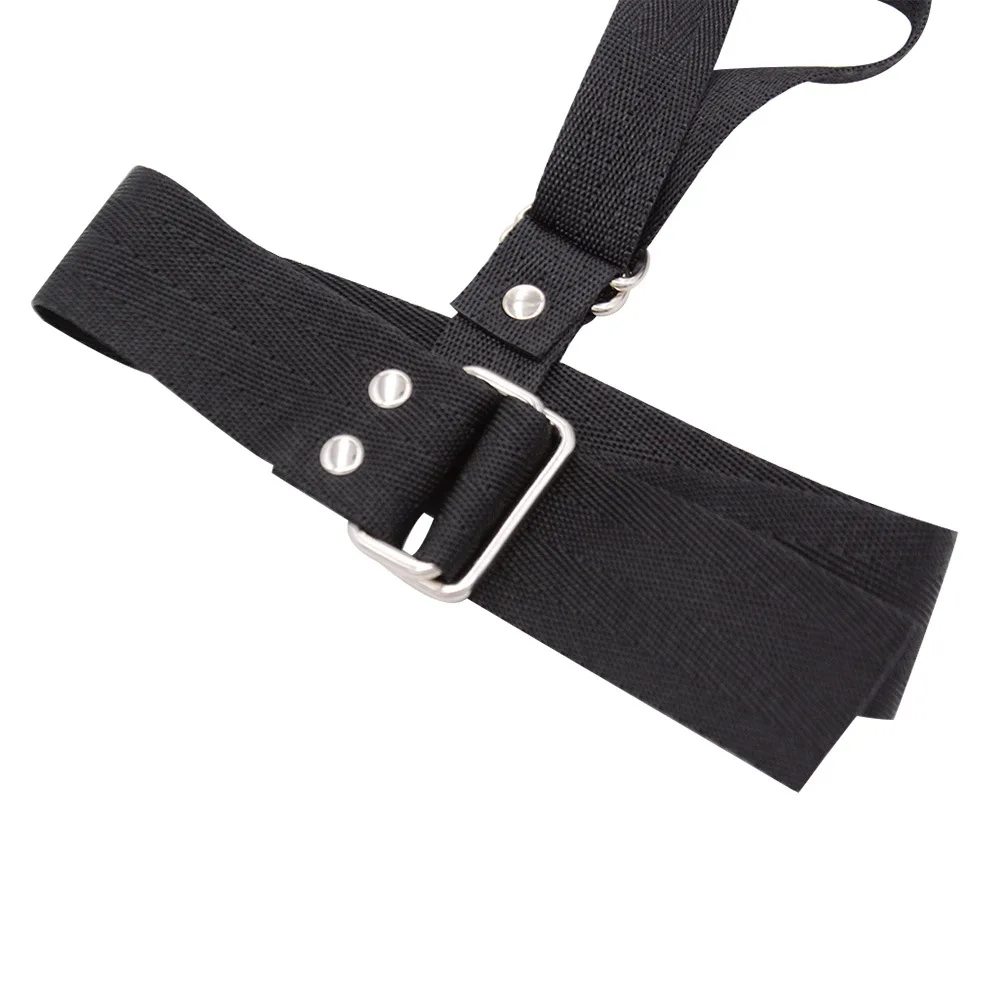 Customized SM bondage Back Cross Collar Strap Handcuffs Sex Handcuffs Fetish Male BDSM Bondage For Couples