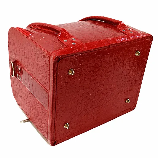 Fashion Alligator Aluminum Makeup Bag / Case