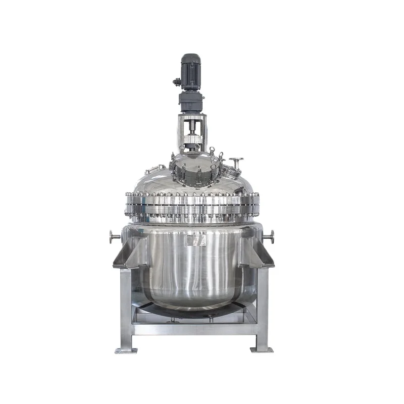 Stainless Steel Chemical Electric Heating Mixing Tank With Agitator
