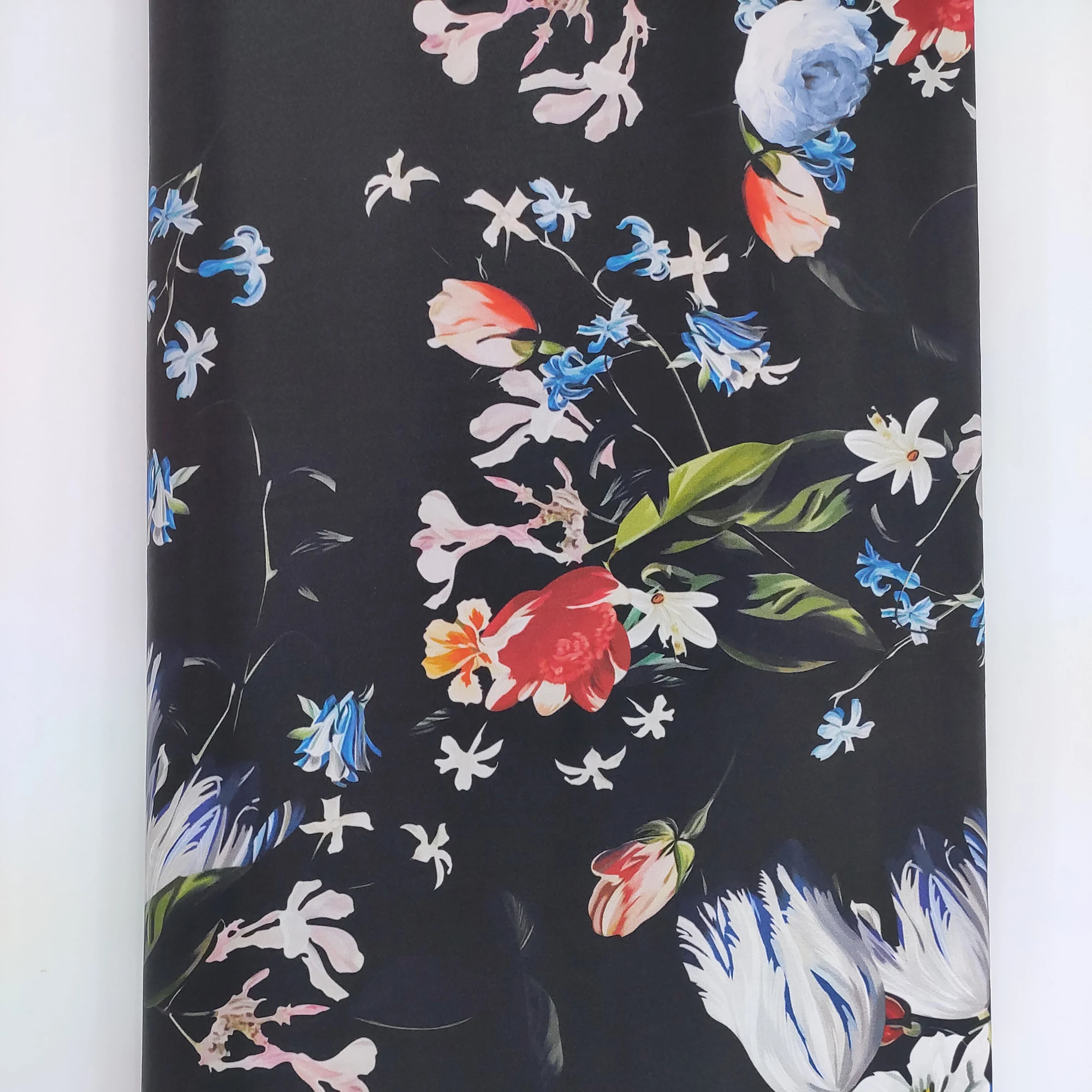 Wholesale Factory Digital Printing Silk Fabric Real Taffeta Silk Fabrics