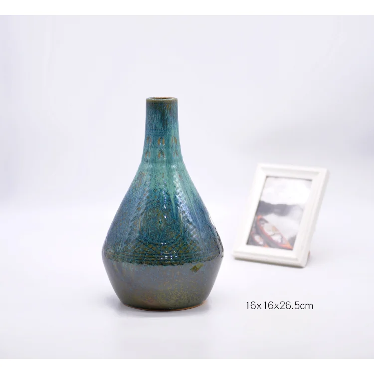 Chinese Porcelain Artistic Decoration Maison Ocean Ceramic Vase