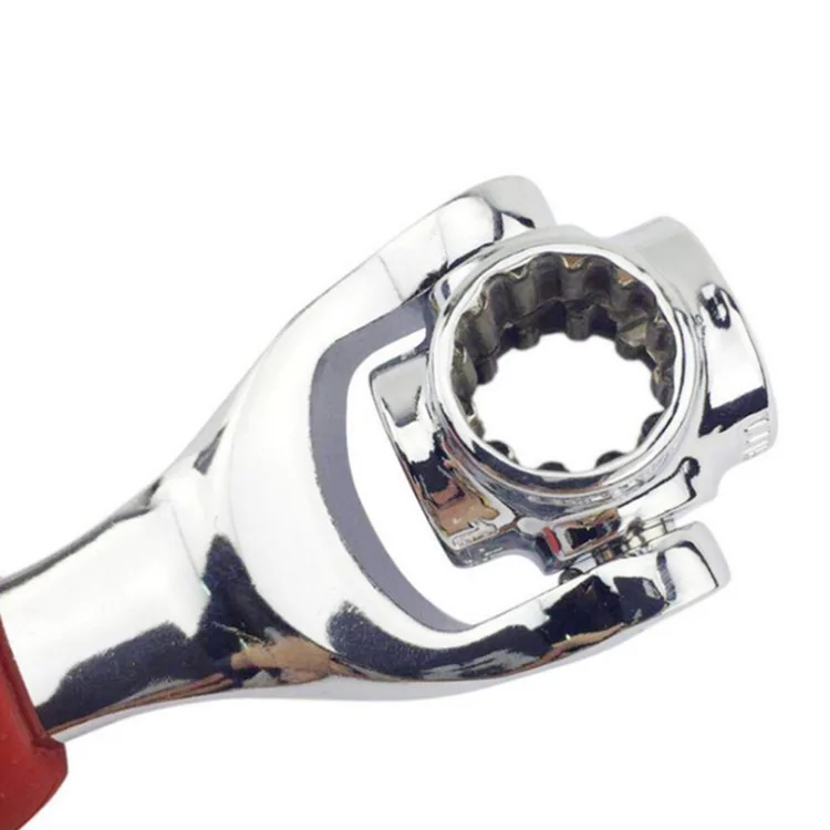 Multi-function 48 in 1 Tiger Wrench Tools Socket with Spline Bolts Torx 360 Degree 6 Point Universal Furniture Car Repair