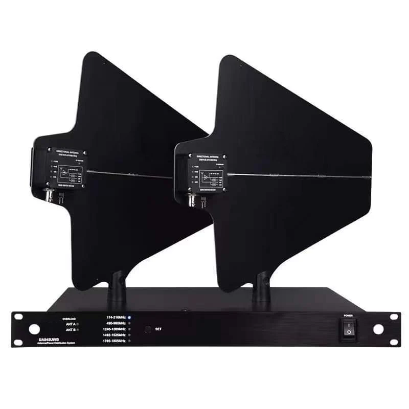 Wireless Antenna Distribution Amplifier A845 Professional Antenna Black Eco-friendly Carton Box Wired Multiple Frequencies 5 Way