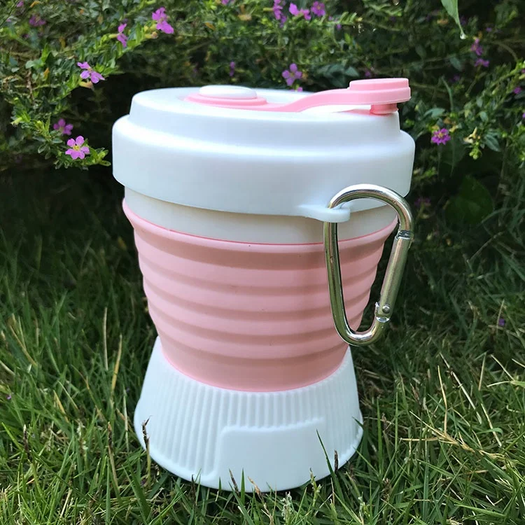 Emperor customized eco friendly cups resable foldable portable silicon coffee cup