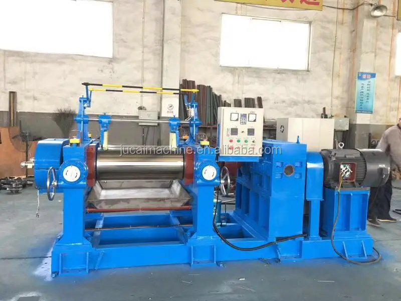 Used tyre two roll rubber mixing mill