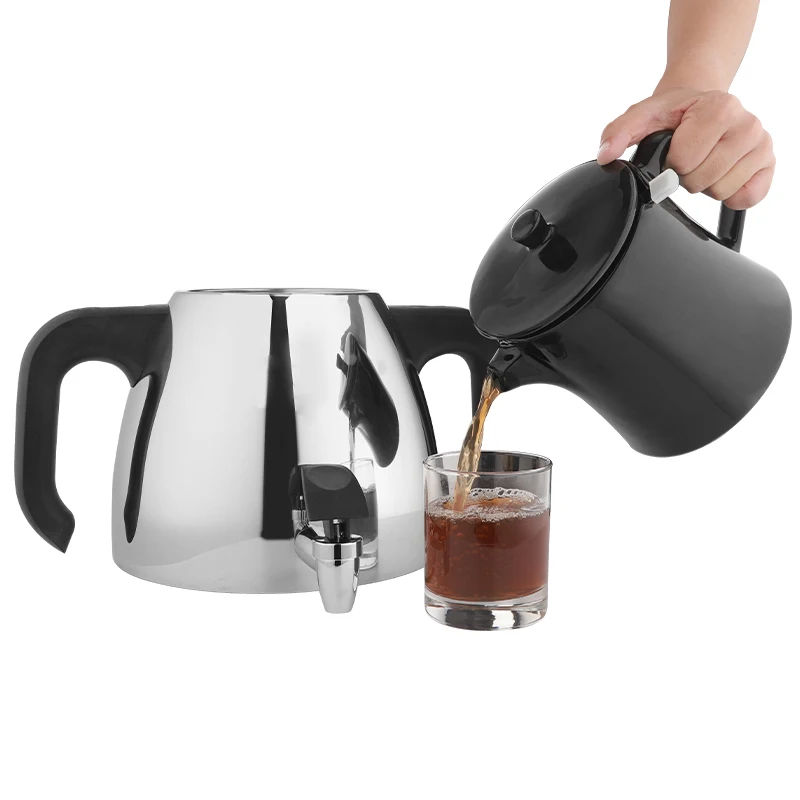 4 ltr 5.0l 6.0l печка Топ турецкий samowar kichenware коллекция чашек многослойный чайник двойной Подарочный набор с