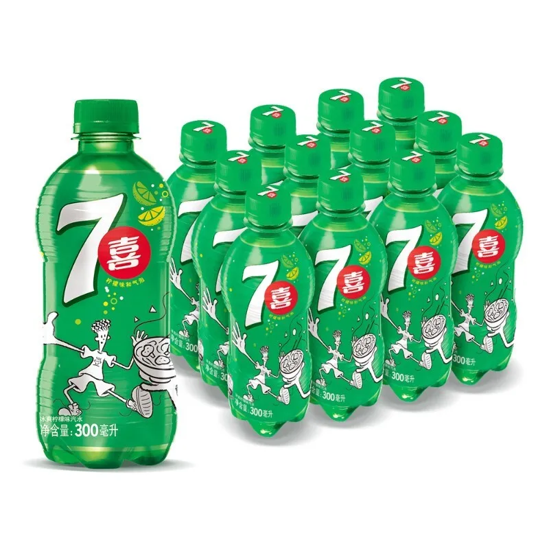 Оптовая продажа газированных напитков 7up безалкогольные напитки 300 мл Мини Летние с ароматом лимона содовые