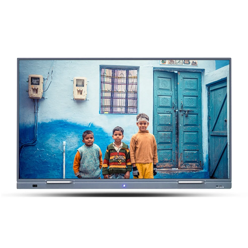 Завод Шэньчжэнь, 75 дюймов, 4K, Интерактивная плоская панель, светодиодный экран